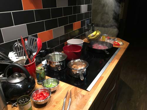 Cooking Tacos