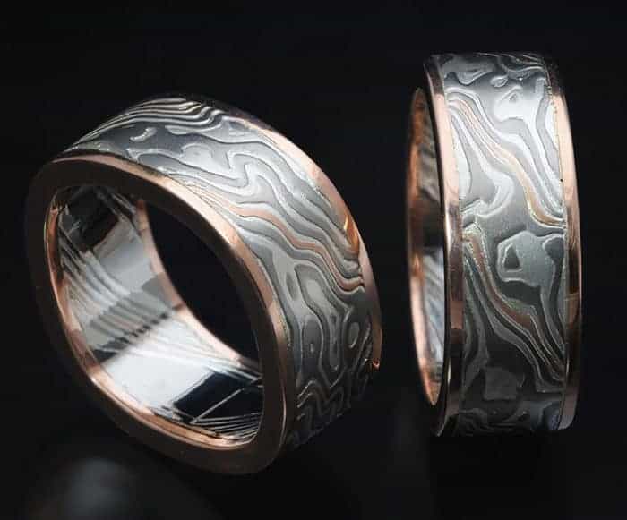 Custom Metal Combination Rings