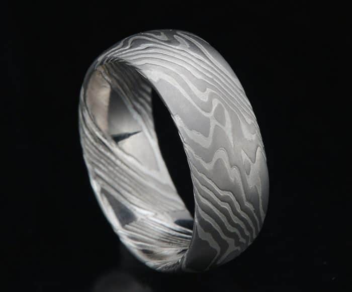 mens palladium wedding ring