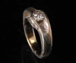 custom diamond engagement ring