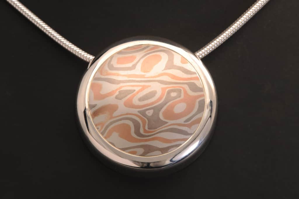 custom circle pendant