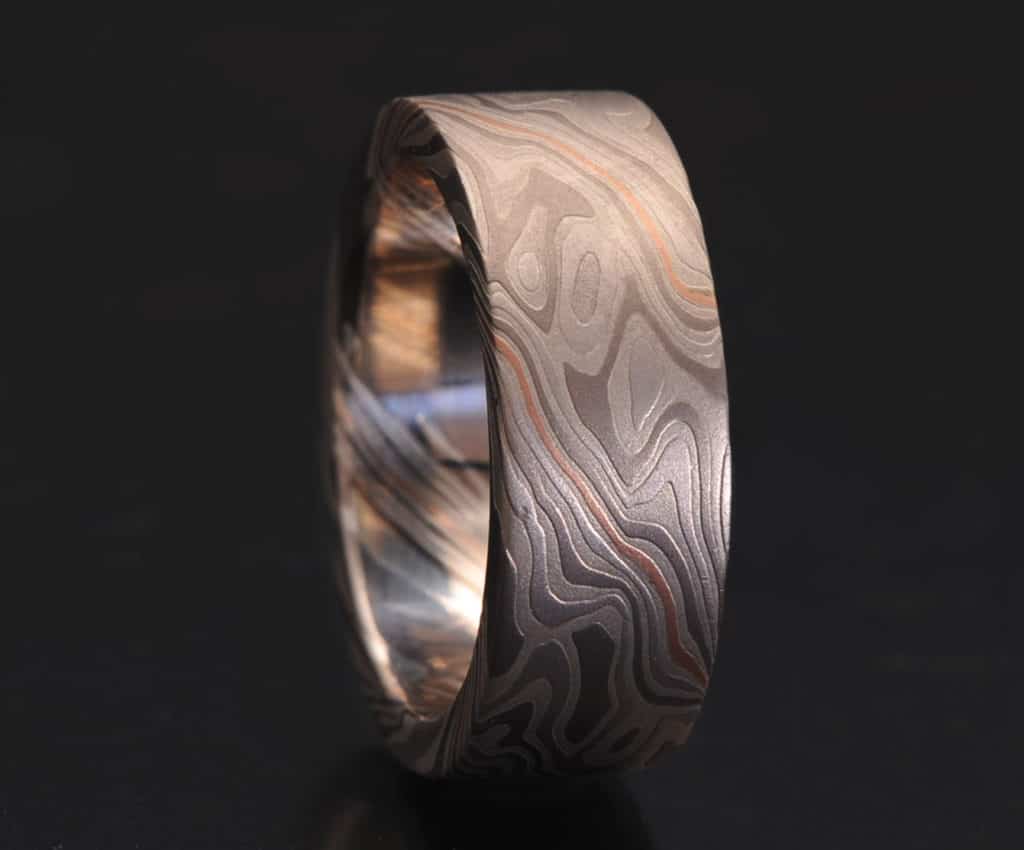 custom metals wedding ring