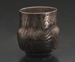 Damascus whiskey cup