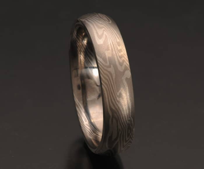 palladium wedding ring