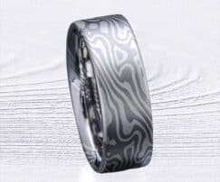non-etched palladium ring