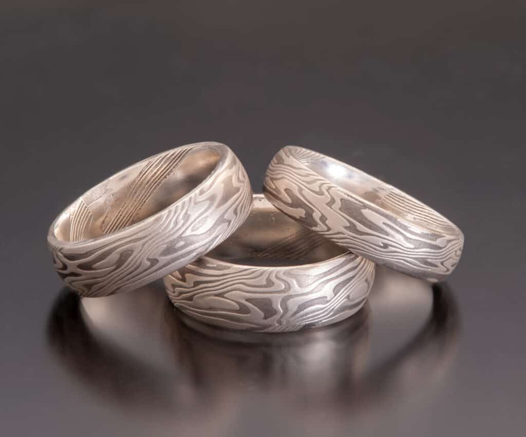 Shibuichi Wedding Rings