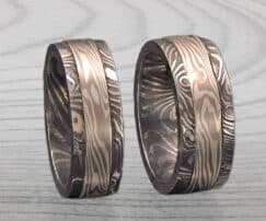 PALLADIUM and BLACKENED DAMASCUS SET
