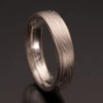 mokume loose woodgrain ring