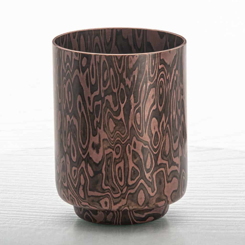 Decorative Mokume Cup