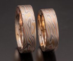 non-etched multi-gold
