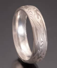 Shibuichi Mokume