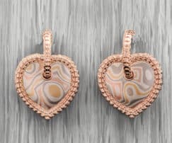 Custom Heart Earrings