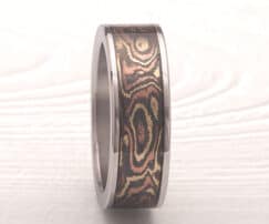 Irogane Fusion Mokume Ring