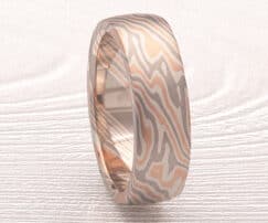 men's custom flat wedding