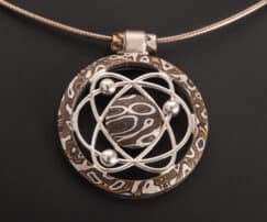 Custom Designed Pendant-Atom